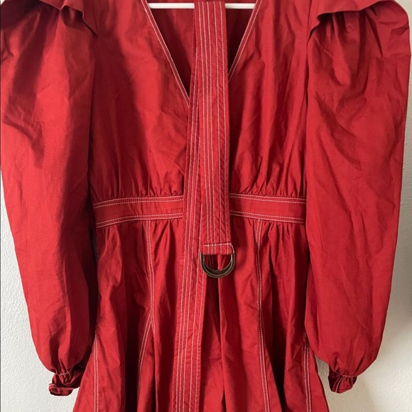 Flared Hem Dress - Picture 11 of 12